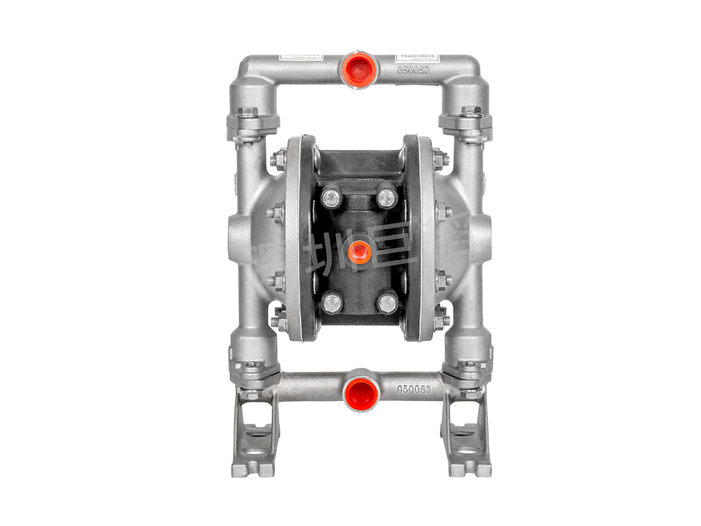 鋁合金氣動隔膜泵的拆卸和使用說明(圖1)
