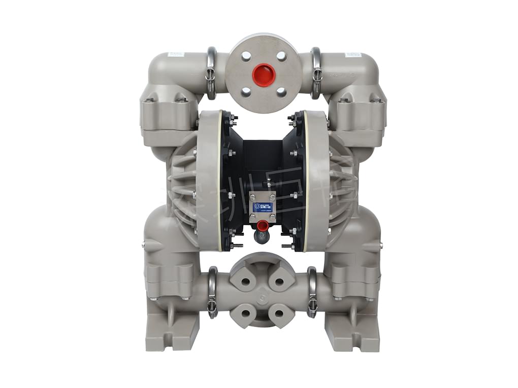 粉體氣動隔膜泵運行時的振動噪音的主要原因(圖2) 粉體氣動隔膜泵運行時的振動噪音的主要原因(圖2)