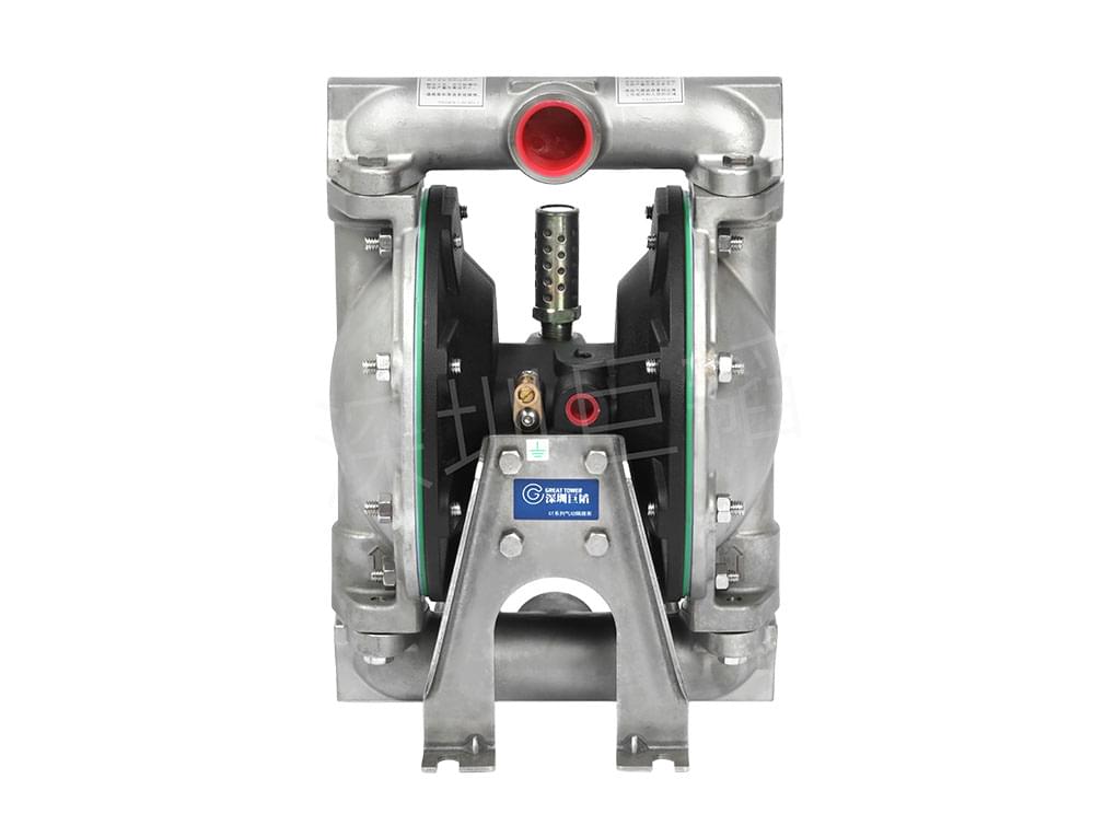 鋁合金隔膜泵常見故障及排除方法(圖1) 鋁合金隔膜泵常見故障及排除方法(圖1)